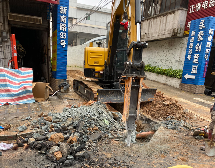萍乡破地面